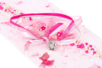 ruban organza rose sur bracelet - Rubans et biais – 10doigts.fr