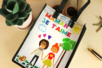 sac coloriage enfant - Sacs, trousses en tissu – 10doigts.fr
