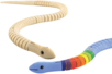 serpent articulé en bois - Animaux en bois – 10doigts.fr