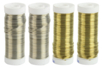 Set de 4 bobines fil métallique Or et Argent ø 0,6 mm - Fil métallique – 10doigts.fr