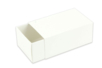 Set de 6 boites en carton blanc 8 x 5 x 3,5 cm à monter - Boîtes en carton – 10doigts.fr
