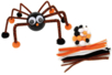 Set de pompons et chenilles Halloween - Accessoires créatifs Halloween – 10doigts.fr