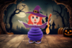 Sorcières rigolotes en feutrine - 6 sorcières - Kits créatifs Halloween – 10doigts.fr