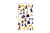 Stickers 3D epoxy - Sorciers magie - Gommettes Halloween – 10doigts.fr
