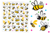 stickers abeille - Gommettes Animaux – 10doigts.fr