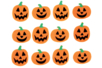 stickers citrouille feutrine - Accessoires créatifs Halloween – 10doigts.fr