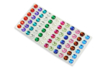 strass ronds colorés - Strass autocollants – 10doigts.fr