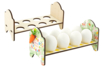 Support bois 8 oeufs - Supports de Pâques à décorer – 10doigts.fr