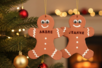 Suspension Sapin Noel Bonhomme Pain Epice - Activités manuelles décorations du sapin de Noël – 10doigts.fr