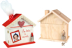 Tirelire maison en bois - Objets bois pour la maison – 10doigts.fr