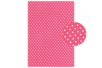 tissu adhésif pois fuchsia - Tissus adhésifs – 10doigts.fr