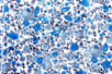 tissu coton liberty bleu - Coupons de tissus – 10doigts.fr