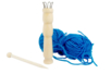 Tricotin manuel en bois + 1 aiguille - Tricotins - 10doigts.fr