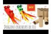 Tutoriel vidéo : Fabriquer des dragons avec des rouleaux de papier toilette - Activités manuelles Carnaval, Mardi gras – 10doigts.fr
