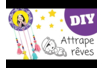 Tutoriel vidéo : Fabriquer un superbe attrape-rêves pour enfants - Activités manuelles mobiles – 10doigts.fr