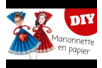 Tutoriel vidéo : Marionnettes en papier pour la fête des mères - Activités manuelles fête des mères – 10doigts.fr