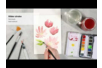 video fleurs en aquarelle - Peinture aquarelle – 10doigts.fr