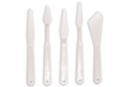 Spatules en plastique - 5 pièces - Joint et outils pour mosaïques - 10doigts.fr