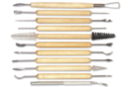 Outils pour modelage fin - 11 pièces - Outils de Modelage - 10doigts.fr