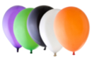 Ballons couleurs d'Halloween - 20 pièces - Ballons, guirlandes, serpentins - 10doigts.fr