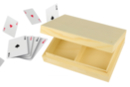 Boîte à cartes en bois - 16 x 12 cm - Boîtes en bois - 10doigts.fr