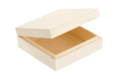 Boite carrée en bois - 10 cm - Boîtes en bois - 10doigts.fr