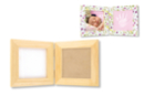 Cadre double empreinte bébé + photo - Empreinte - Modelage et moulage - 10doigts.fr