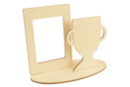 Cadre trophée en bois à poser - Cadres photos en bois - 10doigts.fr