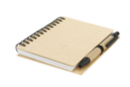 Carnet de notes en carton kraft + stylo - Albums et carnets - 10doigts.fr