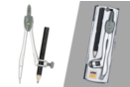 Compas en acier + crayon - Accessoires de dessin - 10doigts.fr