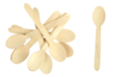 Cuillères en bois - 30 pièces - Objets bois pour la cuisine - 10doigts.fr