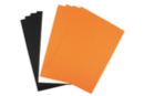 Feuilles de papier couleurs assorties - 10 feuilles - Papiers d'Halloween - 10doigts.fr