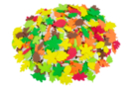 Stickers feuilles d'arbre en caoutchouc - 500 pcs - Stickers en mousse - 10doigts.fr