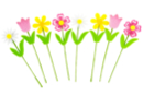 Fleurs en feutrine sur tiges - 8 pièces - Fleurs et feuilles décoratives - 10doigts.fr