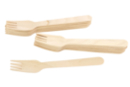 Fourchettes en bois - 20 pièces - Objets en bois à décorer pour la cuisine - 10doigts.fr