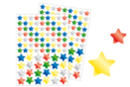 Gommettes étoiles métallisées - 174 pcs - Gommettes Noël - 10doigts.fr