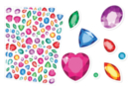 Gommettes pierres précieuses - 226 pcs - Stickers Fantaisies - 10doigts.fr