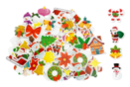 Maxi pack  embellissements de Noël - 220 pièces - Petites décorations de Noël - 10doigts.fr