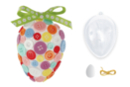 Oeuf en plastique transparent - Plastique Transparent - 10doigts.fr