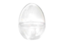 Oeufs surprises transparents - 5 pièces - Oeufs de Pâques créatif - 10doigts.fr