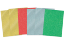 Papier adhésif pailleté Noël - 6 feuilles - Papier métallisé, pailleté - 10doigts.fr