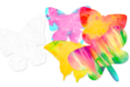 Papillons en papier diffuseur - 48 pièces - Papier diffuseur - 10doigts.fr
