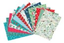 Papier thème Noël, format A4 - 14 feuilles - Papiers saisonniers - 10doigts.fr