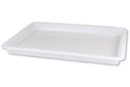 Plateau en PVC blanc - 31 x 23.5 cm - Outils et colles - Construction et Maquette - 10doigts.fr