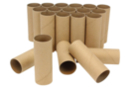 Rouleaux en carton pour bricolages - 24 pièces - Pots en carton - 10doigts.fr