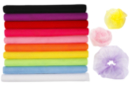 Tissus tulle, couleurs assorties - 10 rouleaux - Tulle - 10doigts.fr