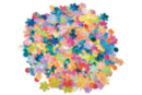 Sequins paillettes fleurs irisées - 4500 pcs - Paillettes à piquer - 10doigts.fr