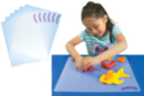 Tapis de protection en plastique - 6 pièces - Outils de Modelage - 10doigts.fr