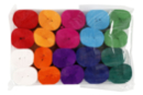 Rouleaux de papier crépon - 20 pièces - Papier crépon - 10doigts.fr