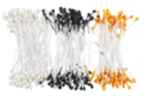 3 sets = 300 Pistils - Fleurs en papier crépon : créez des bouquets éternels 60085 - 10doigts.fr
